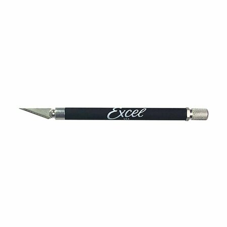 EXCEL BLADES K18 Soft Grip Hobby Knife with Safety Cap in Grey 16023IND